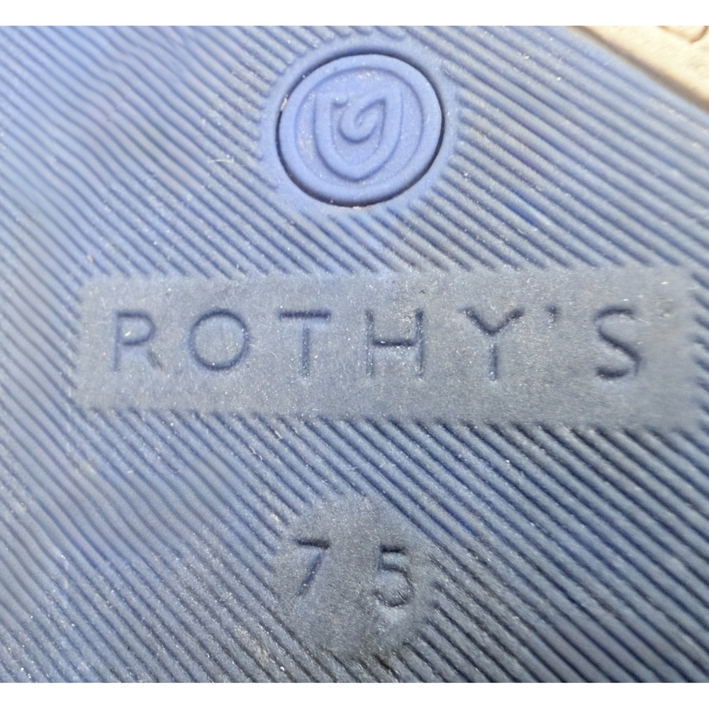 Rothy's The Original‎ Slip On Sneaker Flats Women's 7.5 Loafers Classic Nautical - Picture 9 of 9